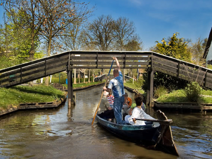 Punteren in Giethoorn