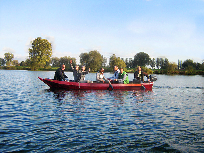 Varen over de Maas