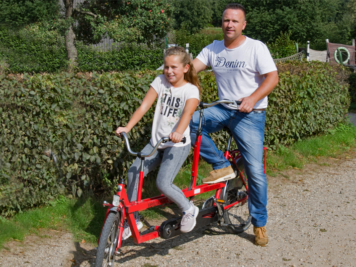 Gezinsfietstocht over de Veluwe