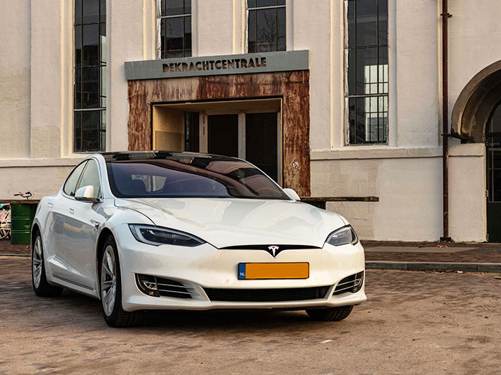 Bestuur een Tesla Model S