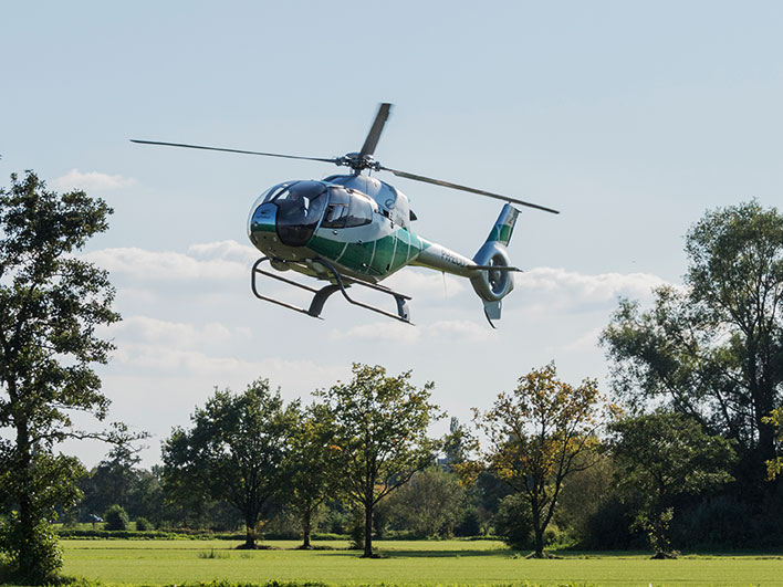Helikoptervlucht en Segway rijden