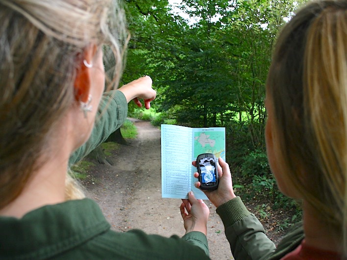 GPS wandeltocht over de Veluwe